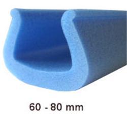 Foam edging 60-80mm 2m U profile